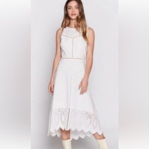 NWT Joie Halone Dress in white